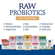 Load image into Gallery viewer, Garden of Life RAW Probiotics Vaginal Care Shelf Stable - 50 Billion CFU Guaranteed Through Expiration, Acidophilus - Once Daily - Certified Gluten Free - No Refrigeration - 30 Vegetarian Capsules