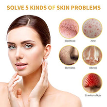 Load image into Gallery viewer, Blackhead Remover Mask, 24K Gold Peel Off Mask, Gold Facial Mask Anti-Aging, Deep Cleansing, Reduces Fine Lines& Wrinkles Great for All Skin, With Blackhead Remover Extractor Tools Kit & Mask Brush