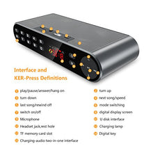 Load image into Gallery viewer, Antimi Bluetooth/FM Radio/MP3 Player Portable Wireless Speaker (Black)