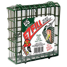 Load image into Gallery viewer, C&S Wild Bird EZ Fill Suet Basket, Green