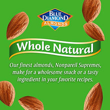 Load image into Gallery viewer, Blue Diamond Almonds Whole Natural Raw Almonds 100 Calorie On The Go Bags, 32 Count
