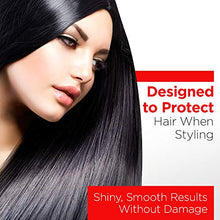Load image into Gallery viewer, HSI PROFESSIONAL Argan Oil Heat Protector | Protect up to 450º F from Flat Irons & Hot Blow Dry | Sulfate Free, Prevents Damage & Breakage | Made in the USA | 8 Ounce, Packaging May Vary