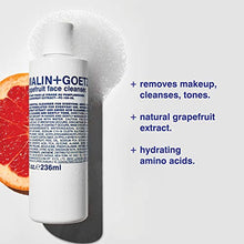 Load image into Gallery viewer, Malin + Goetz Essential Grapefruit Face Cleanser-natural, gentle foaming, effective on ALL skin types, unisex. makeup remover, face wash, toner. clean, purify, balance. cruelty-free, vegan 8 Fl oz