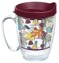 Load image into Gallery viewer, Tervis Made in USA Double Walled Fiesta Insulated Tumbler Cup Keeps Drinks Cold & Hot, 16oz Mug, Butterscotch Fall Leaves