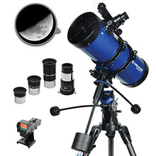 Load image into Gallery viewer, Meade Instruments – Polaris 127mm Aperture, Portable Backyard Reflecting Astronomy Telescope for Beginners –Stable German Equatorial (GEM) Manual Mount – Multiple Eyepieces & Accessories Included