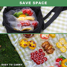 Load image into Gallery viewer, 8''x50' Vacuum Sealer Food Storage Bags Heat Sealing Bag Sous Vide Cooking Available, Vacuum Food Chef Bags,All Vacuum Sealer Can Use(2Roll/Pack)