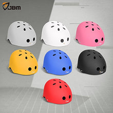 Load image into Gallery viewer, JBM Skateboard Helmet CPSC ASTM Certified Impact Resistance Ventilation for Multi-Sports Cycling Skateboarding Scooter Roller Skate Inline Skating Longboard