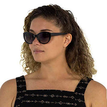 Load image into Gallery viewer, VITENZI Full Reader Sunglasses Cat Eye Readers for Reading Under The Florence Sun in Black 1.50