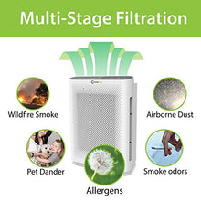 Load image into Gallery viewer, InvisiClean Aura II Air Purifier - 4-in-1 H13 True HEPA, Ionizer, Carbon + UV Light - Air Purifier for Allergies & Pets, Viruses, Bacteria, Home, Large Rooms, Dust, Mold, Allergens, Odor Elimination