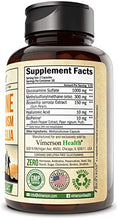 Load image into Gallery viewer, Glucosamine Sulfate with Hyaluronic Acid. Bioperine, MSM, Boswellia. Occasional Joint Pain Relief Supplement. Aids Healthy Inflammatory Response, Anti-Oxidant Properties Pills for Back, Knees, Hands