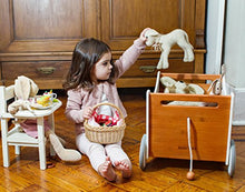 Load image into Gallery viewer, Kinderfeets, Toy Box, 2-in-1 Toy Storage and Walker with Bamboo Accent, Convenient and Classy Design