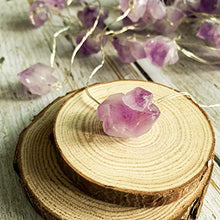 Load image into Gallery viewer, TAMOYO Amethyst String Lights, Natural Crystal LED String Lights 10FT 30LEDs for Summer Decoration, Valentine's Day, Wedding, Birthday Party, Bedroom Decoration