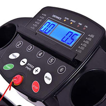 Load image into Gallery viewer, Goplus 800W Folding Treadmill Electric Motorized Power Fitness Running Machine with LED Display and Mobile Phone Holder Perfect for Home Use (Black)