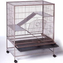 Load image into Gallery viewer, Prevue Rat and Chinchilla Cage 495 Earthtone Dusted Rose, 31 x 20.5 x 40 IN