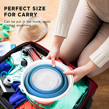Load image into Gallery viewer, Portable Washing Machine, Mini Ultrasonic Turbine Washer with Bucket & USB Plug, Foldable Washer Machine for Apartments Dorm Business Trip RV Camping, 10W
