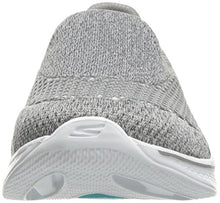 Load image into Gallery viewer, Skechers Performance Women's Go Walk 4 Kindle Slip-On Walking Shoe,Gray,8 M US