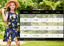 Load image into Gallery viewer, Quedoris Girls Ruffle Trim Long Sleeve Belted Dress with Zipper Wine Fall 150Y
