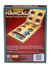 Load image into Gallery viewer, Pressman Mancala - Real Wood Folding Set, with Multicolor Stones by Pressman