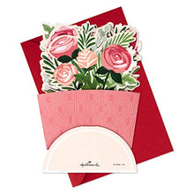 Load image into Gallery viewer, Hallmark Paper Wonder Pop Up Valentines Day Card, Displayable Bouquet (Happy Heart)
