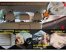 Load image into Gallery viewer, Adakiit Dog Barrier for SUV Car & Vehicles, Adjustable Pet Barrier Car Gate Universal Fit Wire Mesh Dog Car Guard - Car Divider for Dogs Pets SUVs