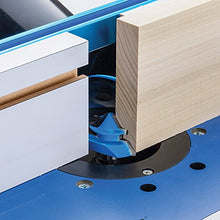 Load image into Gallery viewer, Rockler Router Bit Set Up Jigs for 45 Degree Lock Miter Bits – Jig Works for 3/4” Stock on One Side & 5/8” on Other – High-Quality HDPE Miter Router Bit - Lock Miter Router Bit Measure 2" x 3-7/8" x 3/4"