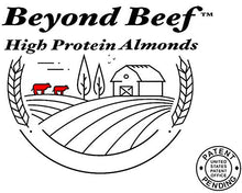Load image into Gallery viewer, Wild Soil Almonds - Distinct and Superior to Organic, Herbicide Free, Beyond Beef High Protein, Probiotic, Unsalted, Roasted, 3LB Bag
