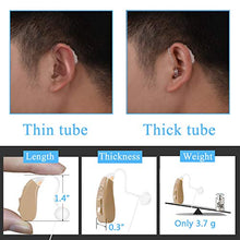 Load image into Gallery viewer, Banglijian Hearing Amplifier Rechargeable Personal Sound Amplifier, Digital Noise Cancelling to Aid and Assist Hearing, for Adults and Seniors, Latest Upgrade