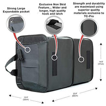 Load image into Gallery viewer, TrunkCratePro Premium Multi Compartments Collapsible Portable Trunk Organizer for auto, SUV, Truck, Minivan (black) (Regular, Gray)