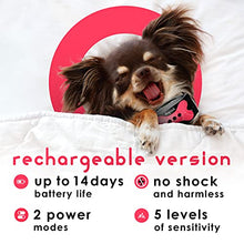 Load image into Gallery viewer, DogRook Rechargeable Dog Bark Collar - Humane, No Shock Barking Collar - w/2 Vibration & Beep - Small, Medium & Large Dogs Breeds Training - No Remote - 8-110 lbs