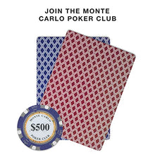 Load image into Gallery viewer, Brybelly Monte Carlo Premium Poker Chip Heavyweight 14-Gram Clay Composite - Pack of 50 ($500 Purple)