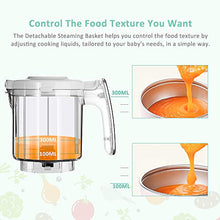 Load image into Gallery viewer, Infanso Baby Food Maker Food Processor for Infants and Toddlers 7 in 1 Blender Grinder Steamer, Blender, Chopper, Defroster, Reheater, Disinfector, Auto Cleaning 10 Food Pouches