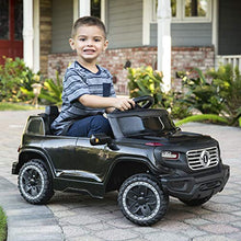 Load image into Gallery viewer, Best Choice Products Kids 6V Ride On Truck w/ Parent Remote Control, 3 Speeds, LED Lights, Black