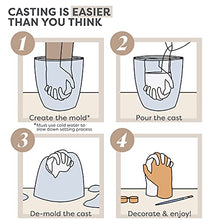 Load image into Gallery viewer, Discovering DIY Hand Casting Kit - Couples Gifts, Valentine's Day Gifts for Her or Him & DIY Craft Kits for Adults - Plaster Hand Mold Kit w/Gloves, Paints & Tools