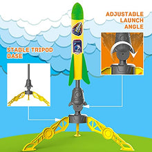Load image into Gallery viewer, YEEBAY Rocket Air Launch Toy for Kids Age of 3, 4, 5, 6, 7, 8+ Years Old Boys, Girls, 2 Pack Stomp Launchers & 8 Colorful Foam Rockets, Fun Outdoor Game, Ideal Xmas Birthday Gift