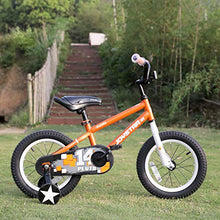 Load image into Gallery viewer, JOYSTAR 14 Inch Kids Bike with Training Wheels for 3 4 5 Years Old Boys, Toddler Bicycle for Early Rider, Child Pedal Bike, Orange