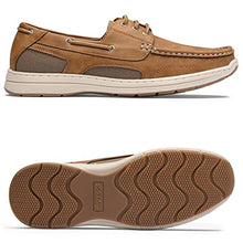 Load image into Gallery viewer, Vostey Men's Loafers & Slip-ons 3-Eye Boat Shoes Men Comfortable Casual Loafers for Men (BMY3005 tan 10.5)