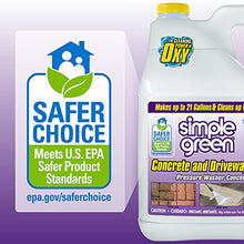 Load image into Gallery viewer, Simple Green Oxy Solve Concrete and Driveway Pressure Washer Cleaner, Purple, Unscented, 128 Fl.Oz