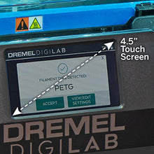 Load image into Gallery viewer, Dremel - 3D45-01 DigiLab 3D45 3D Printer w/Filament, PC & MAC OS, Chromebook, iPad Compatible, Built-in HD Camera, Heated Build Plate, Nylon, ECO ABS, PETG, PLA Print Capability black