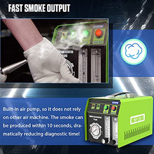 Load image into Gallery viewer, MR CARTOOL T130 Automotive EVAP Smoke Machine, Dual Mode 12V Car Fuel Pipe System Leak Tester Detector with Oil Level and Adjustable Flowmeter for All Vehicles