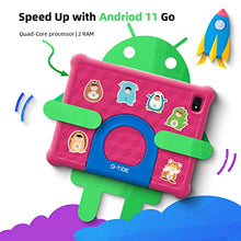Load image into Gallery viewer, 10.1 inch Kids Tablet, G-TiDE Android 11 Tablet for Kids, 32GB Storage (Up to 128GB), Learn & Play Kids App (Klap), Parental Control, Kid-Proof case and Screen Protector, Pink