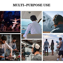 Load image into Gallery viewer, Hollyland Solidcom C1 Wireless Headset Intercom System 6-Person Team Communication 1000ft Full Duplex Group Talk Single Ear Headset with 1 Master & 5 Remote Headphone Microphone