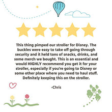 Load image into Gallery viewer, J.L. Childress Cool 'N Cargo, Universal Fit Stroller Cooler and Organizer, Insulated, Easily Attach to Stroller or Detach to use as Diaper Bag, Black