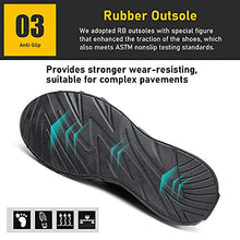 Load image into Gallery viewer, Steel Toe Shoes for Men Work Women Lightweight Air Cushion Sneakers Slip Resistant Safety Work Boots Indestructible Shoe