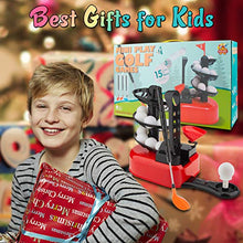 Load image into Gallery viewer, Kids Golf Set,Outside Toys for Kids Golf Clubs with 3 Club Heads 15 Training Toy Golf Balls & Clubs Equipment Indoor Exercise Game Kids Outdoor Toys Gifts for 3 4 5 6 7 8 Year Olds Boys Toddlers Girls