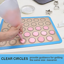 Load image into Gallery viewer, STATINT Baking Mats, Non-Stick, Reusable Food Safe Silicone- Pack of 4 Half Sheet +1Quarter Reusable Baking Mat for Macarons, Cookies, Pastries, Bread, Meat