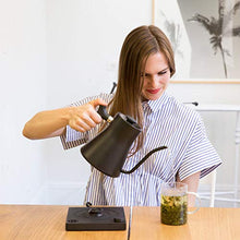 Load image into Gallery viewer, Fellow Stagg EKG Electric Gooseneck Kettle - Pour-Over Coffee and Tea Kettle - Stainless Steel Kettle Water Boiler - Quick Heating Electric Kettles for Boiling Water - Matte Black