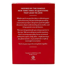 Load image into Gallery viewer, Better Together Couples Card Game — Perfect Game for Married Adults or New Couples — Great Card Game for a Date Night — Couples Game That can Strengthen a Relationship — 100-Card Deck