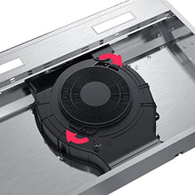 Load image into Gallery viewer, CIARRA CAS75918A 30 inch Range Hood with CACF006 Carbon Filters, Stainless Steel Stove Vent Hood for Kitchen