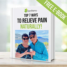 Load image into Gallery viewer, Organic Pain Relief Cream by ZenRenu - MSM Turmeric Arnica, Helichrysum | Made in USA - Muscles, Joints, Back, Neck & Skin Conditions