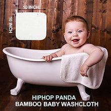 Load image into Gallery viewer, Bamboo Baby Washcloths - 2 Layer Soft Absorbent Bamboo Towel - Newborn Bath Face Towel - Natural Baby Wipes for Delicate Skin - Baby Registry as Shower( 6 Pack)